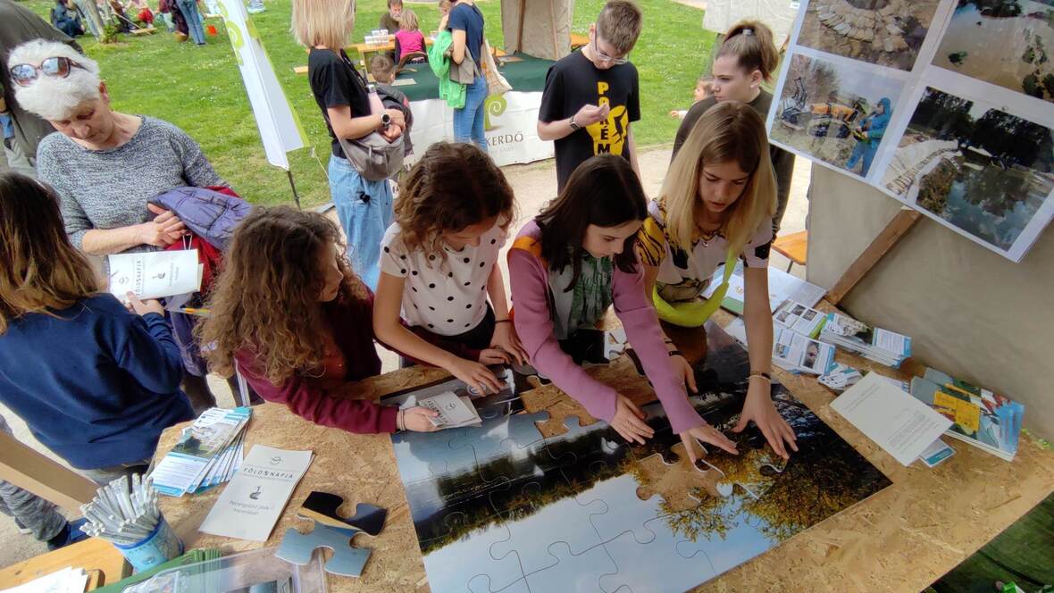 Föld napja a Tettyén